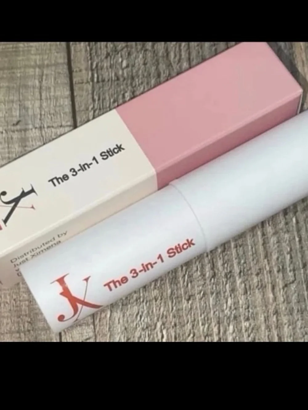 Just Ximena 3-in-1 $35 Que Cute Lip & Cheek Stick